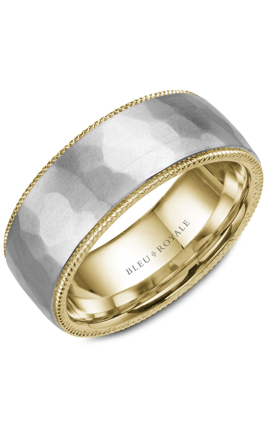 Bleu Royale Men's Wedding Band RYL-018WY85