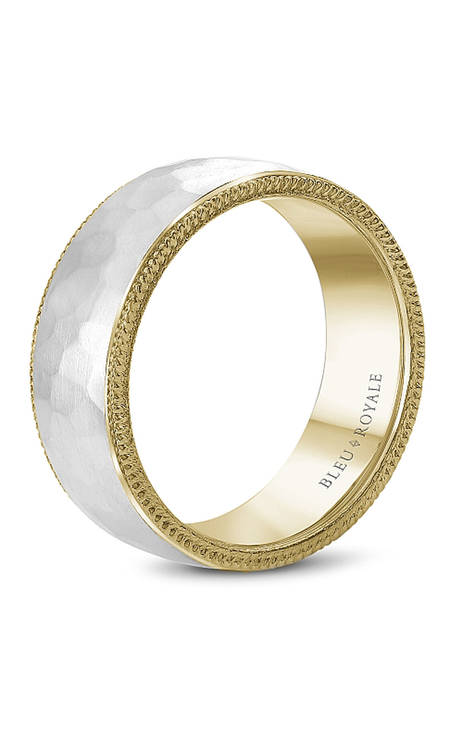 Bleu Royale Men's Wedding Band RYL-018WY85