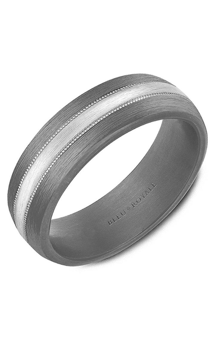 Bleu Royale Men's Wedding Band RYL-170WT7