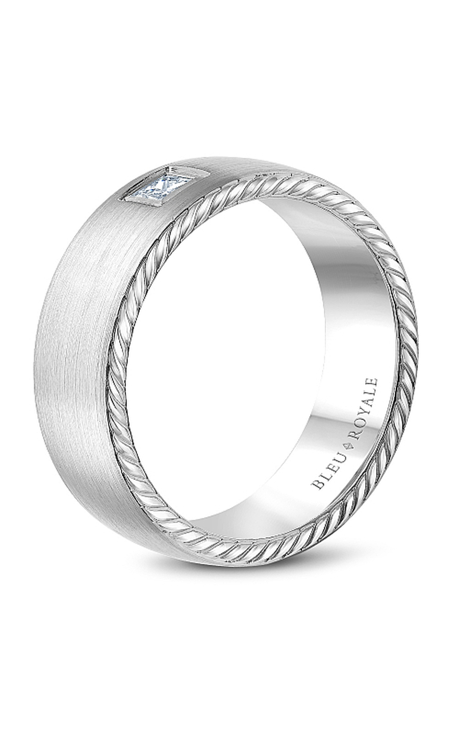 Bleu Royale Men's Wedding Band RYL-021WD8