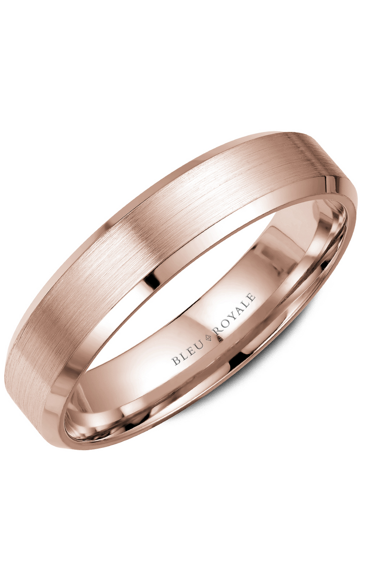 Bleu Royale Men's Wedding Band RYL-023R5