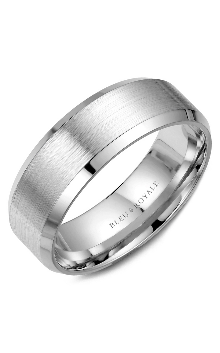 Bleu Royale Men's Wedding Band RYL-023W75