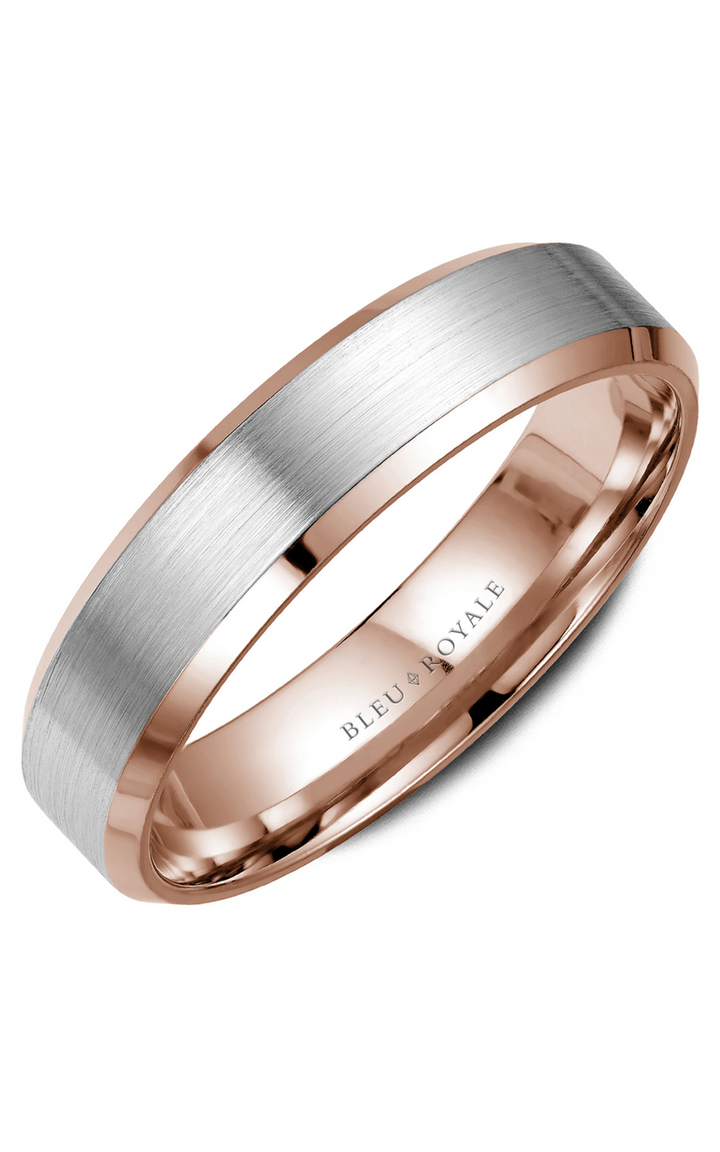 Bleu Royale Men's Wedding Band RYL-023WR5