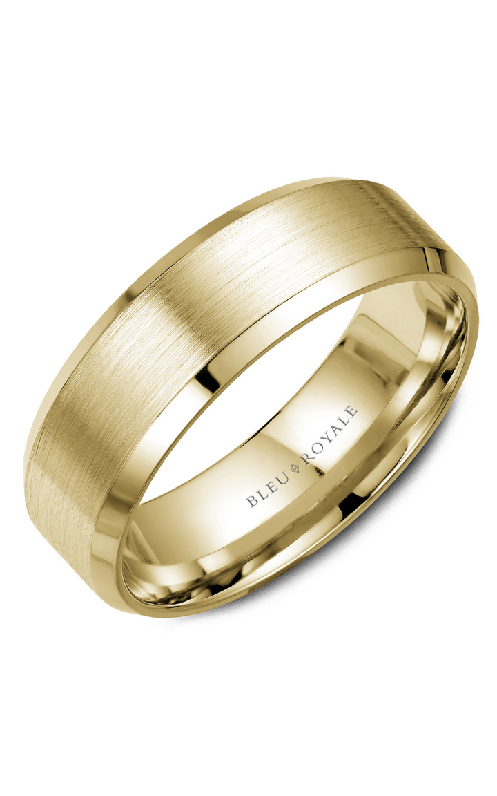 Bleu Royale Men's Wedding Band RYL-023Y75