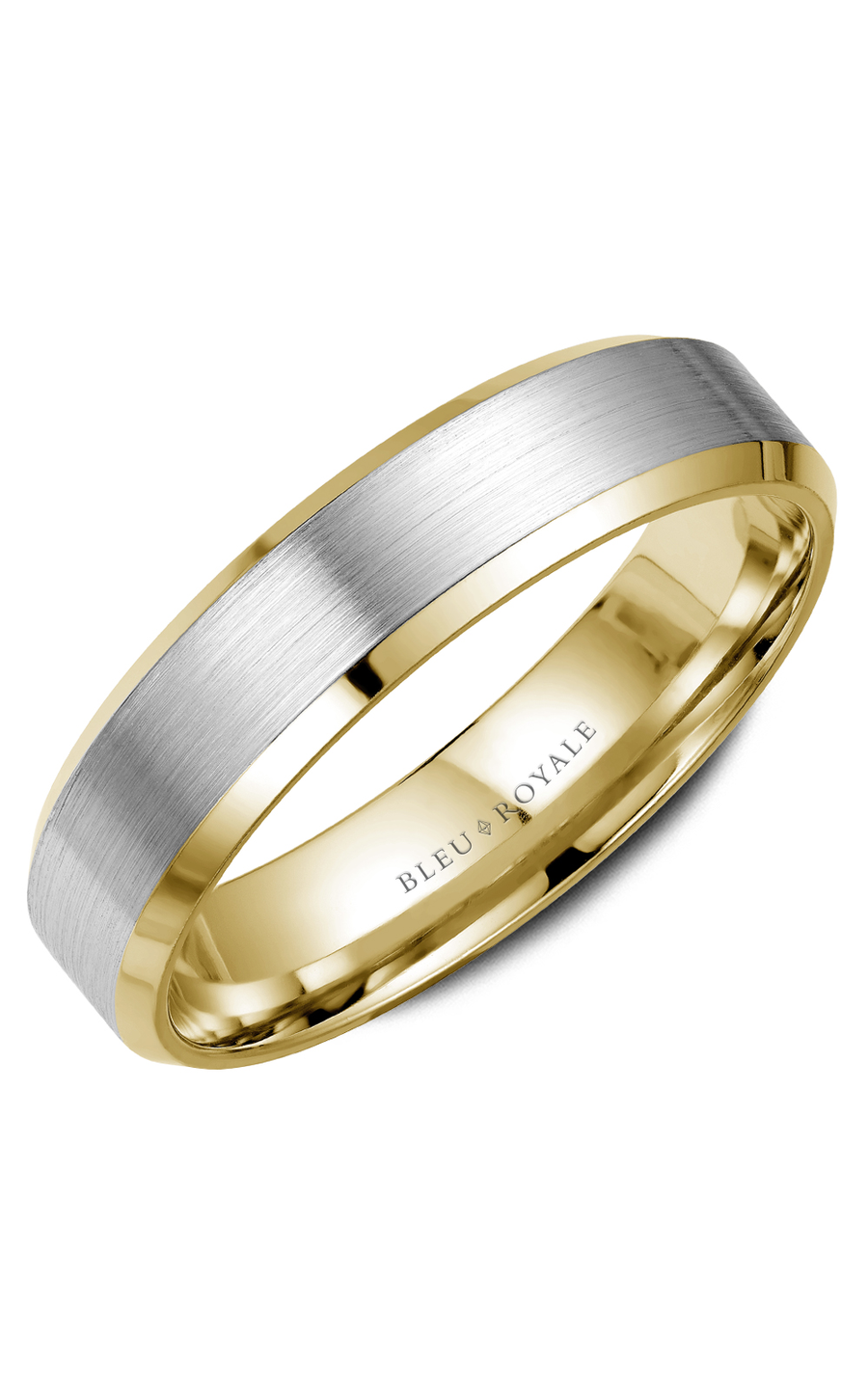 Bleu Royale Men's Wedding Band RYL-023WY5