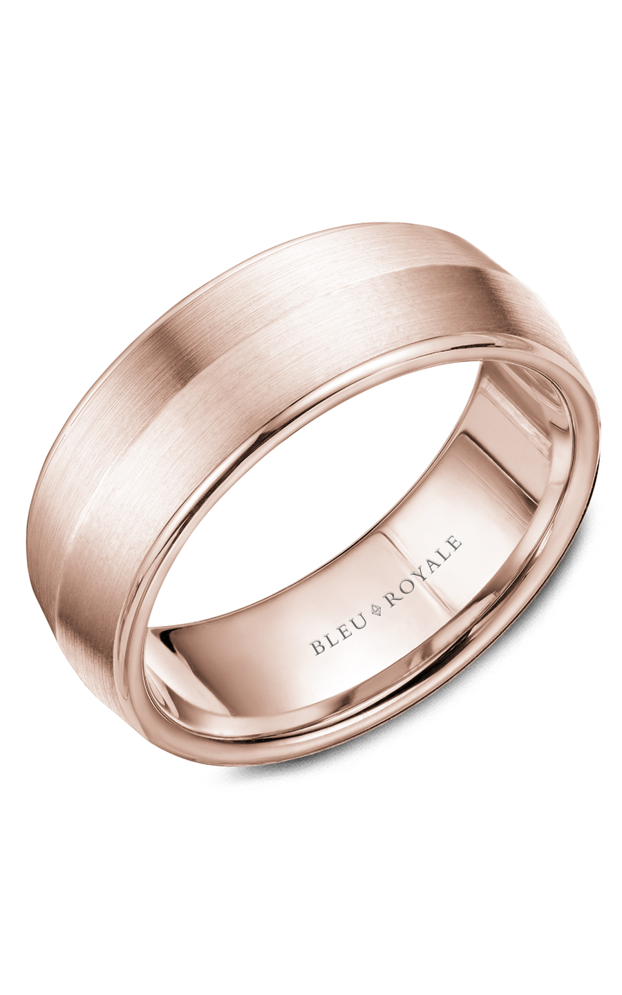 Bleu Royale Men's Wedding Band RYL-026R8