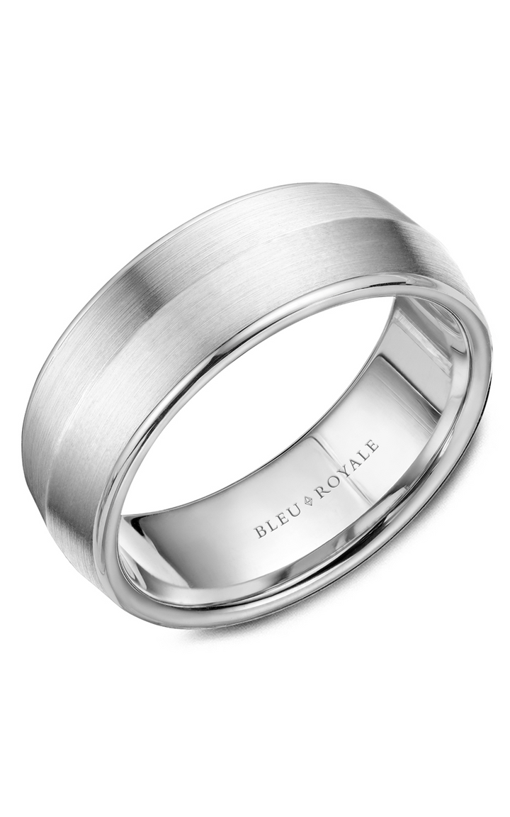 Bleu Royale Men's Wedding Band RYL-026W8