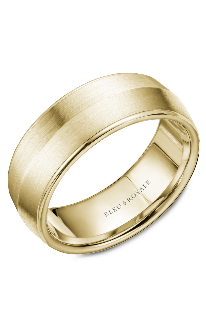 Bleu Royale Men's Wedding Band RYL-026Y8