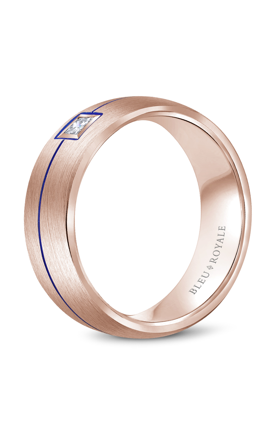 Bleu Royale Men's Wedding Band RYL-027RD75