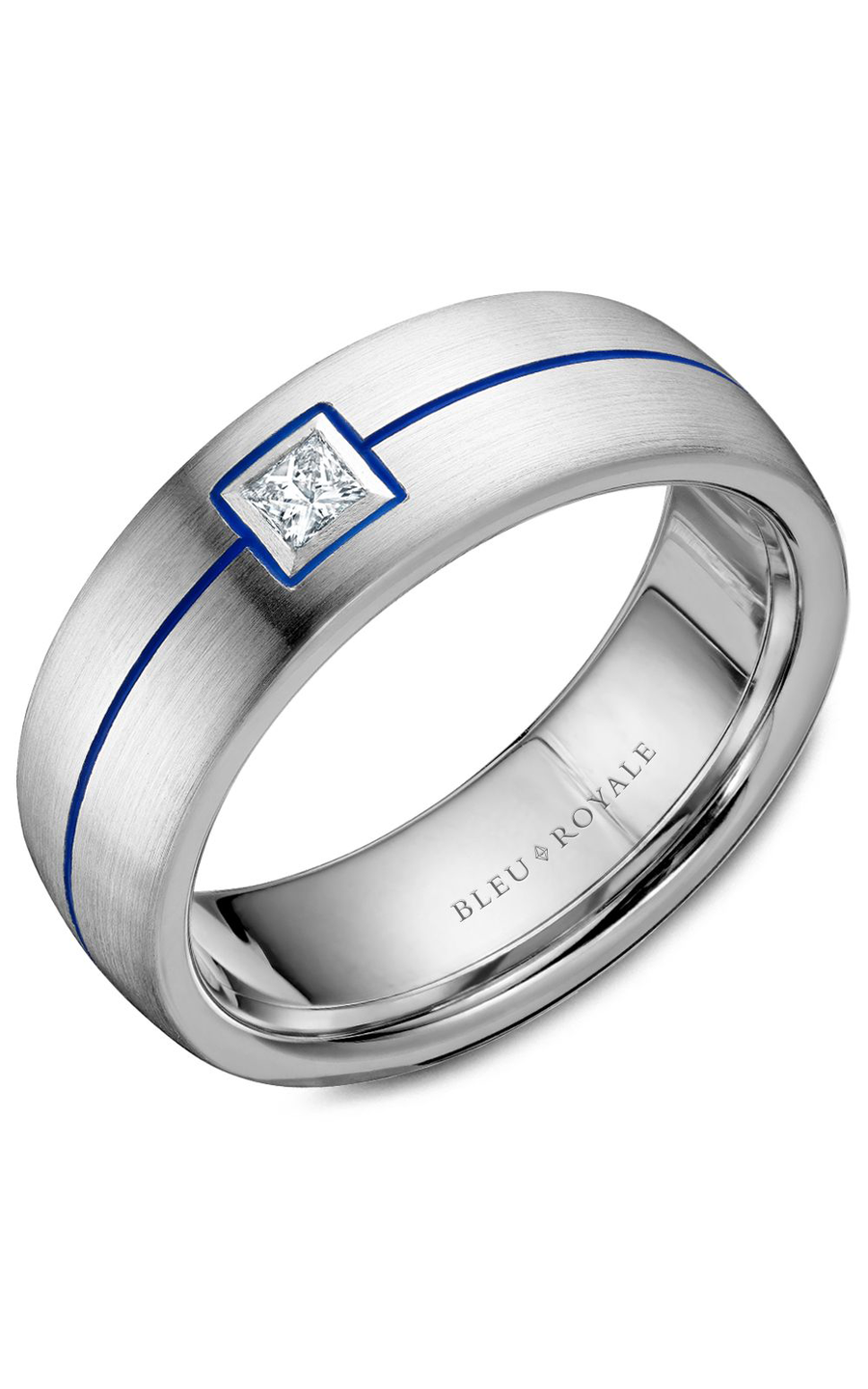 Bleu Royale Men's Wedding Band RYL-027WD75