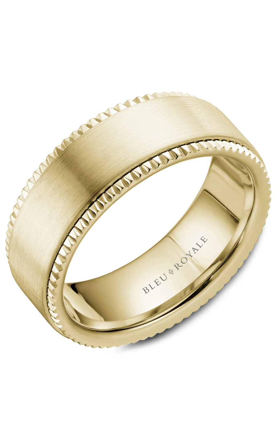 Bleu Royale Men's Wedding Band RYL-028Y8