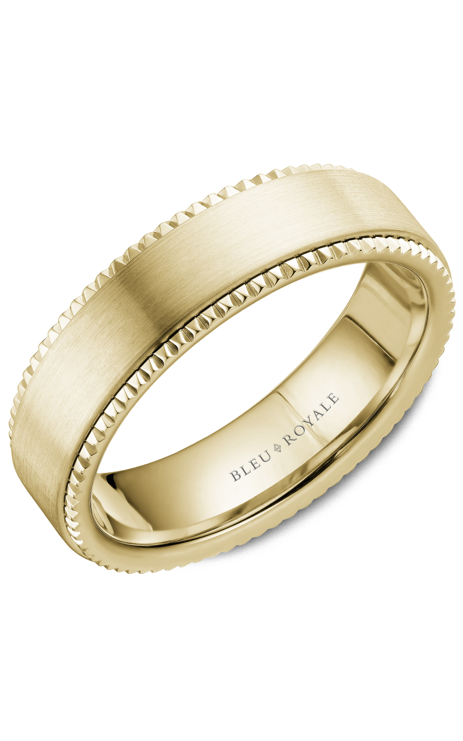 Bleu Royale Men's Wedding Band RYL-028Y6