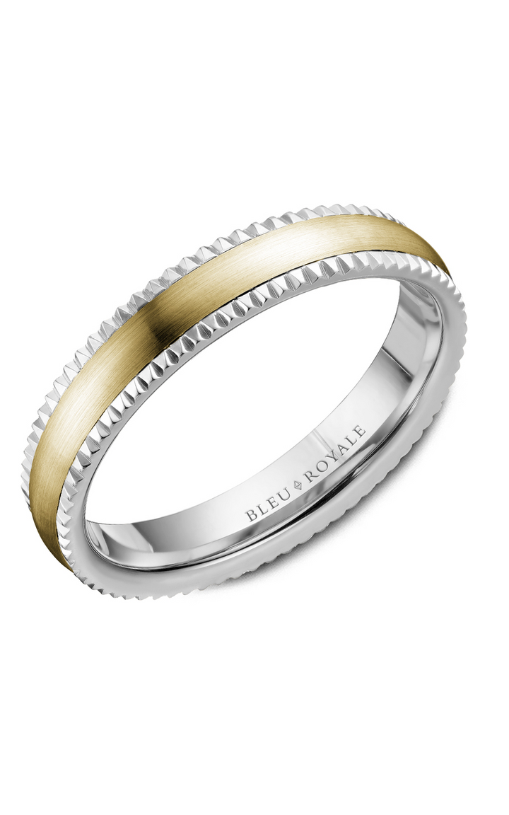 Bleu Royale Men's Wedding Band RYL-031YW45