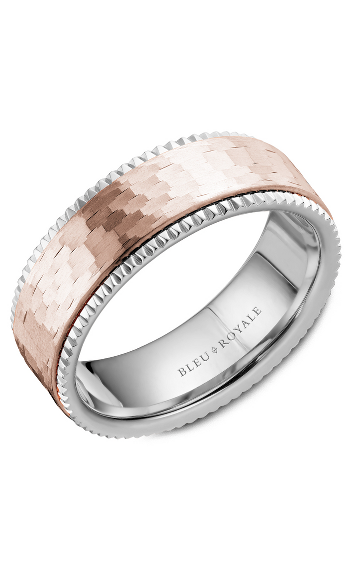 Bleu Royale Men's Wedding Band RYL-032RW75