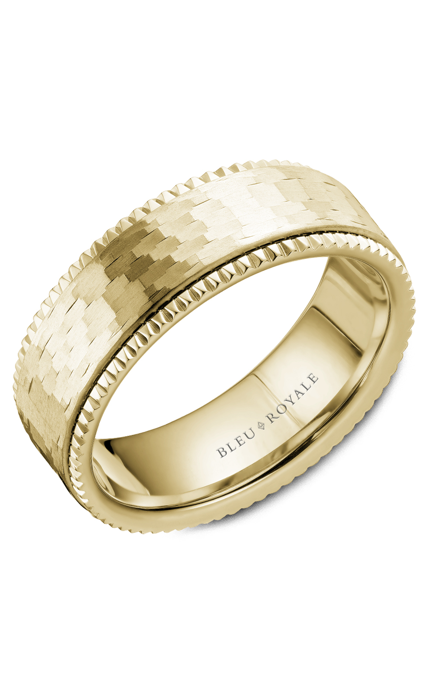 Bleu Royale Men's Wedding Band RYL-032Y75