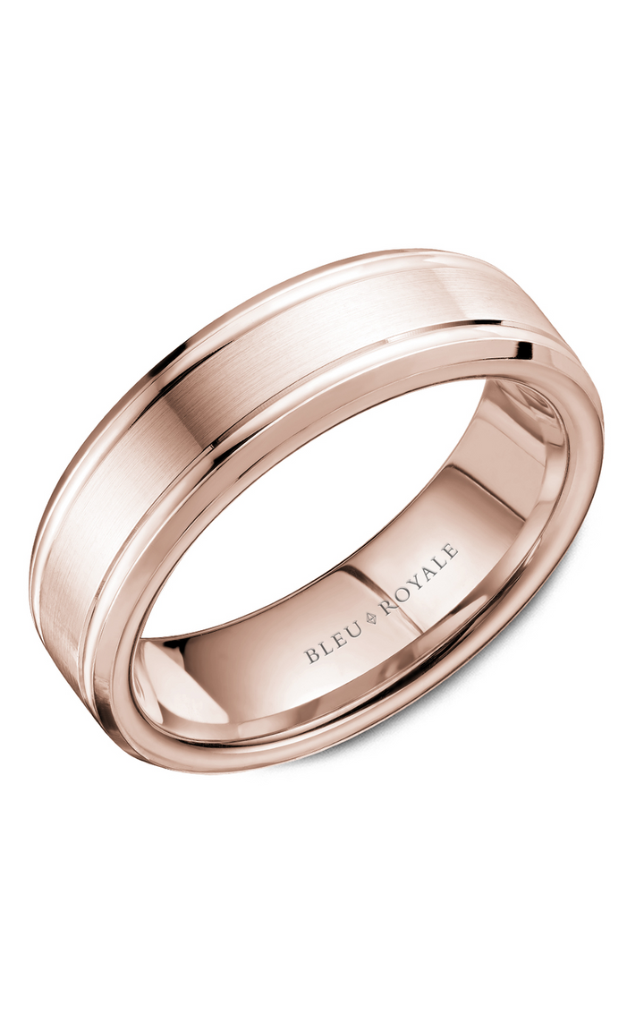 Bleu Royale Men's Wedding Band RYL-035R65