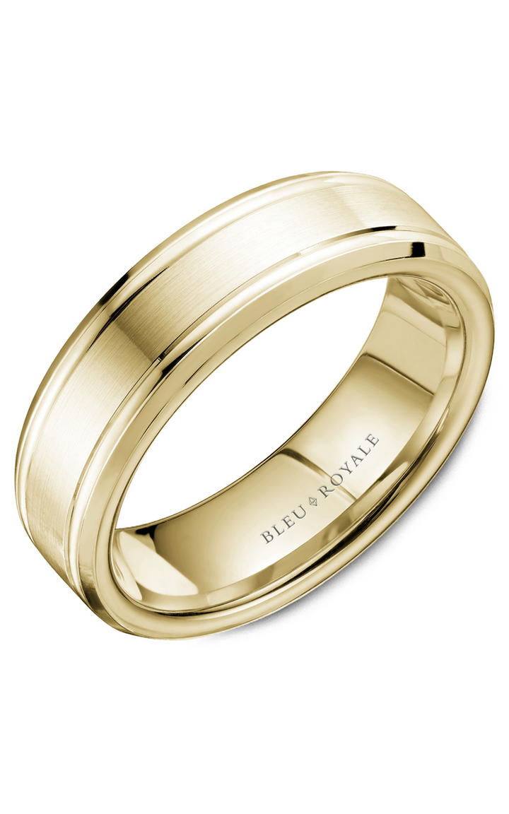 Bleu Royale Men's Wedding Band RYL-035Y65