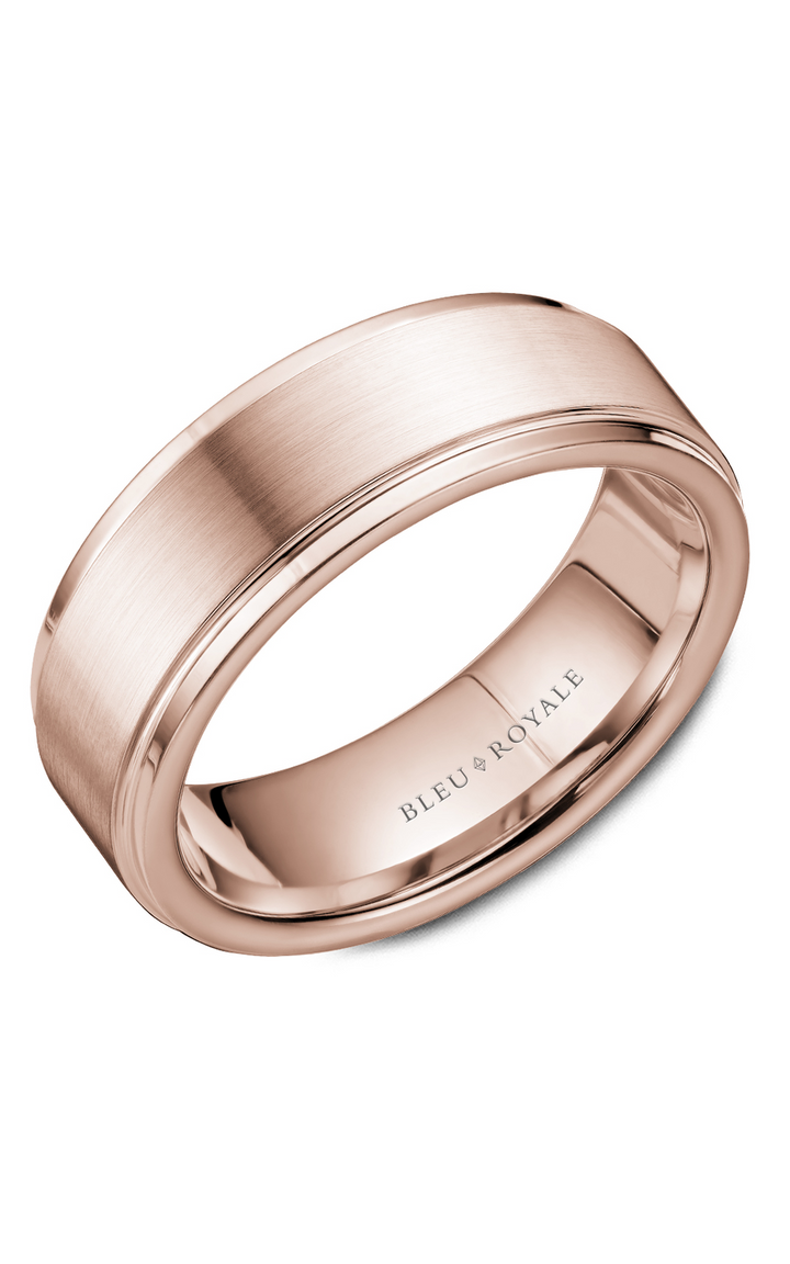 Bleu Royale Men's Wedding Band RYL-036R75