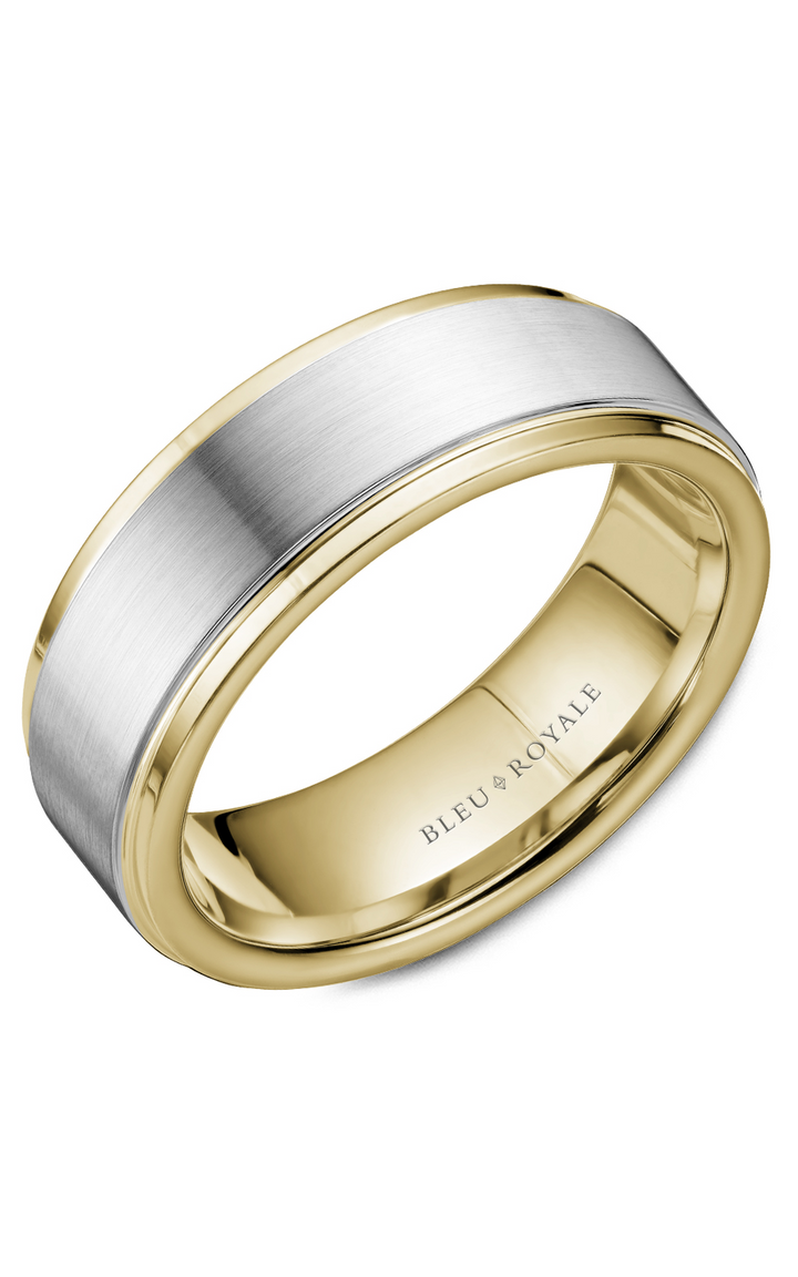 Bleu Royale Men's Wedding Band RYL-036WY75