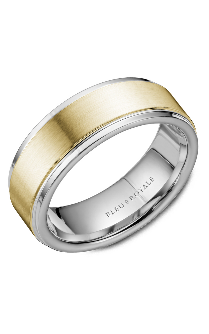 Bleu Royale Men's Wedding Band RYL-036YW75