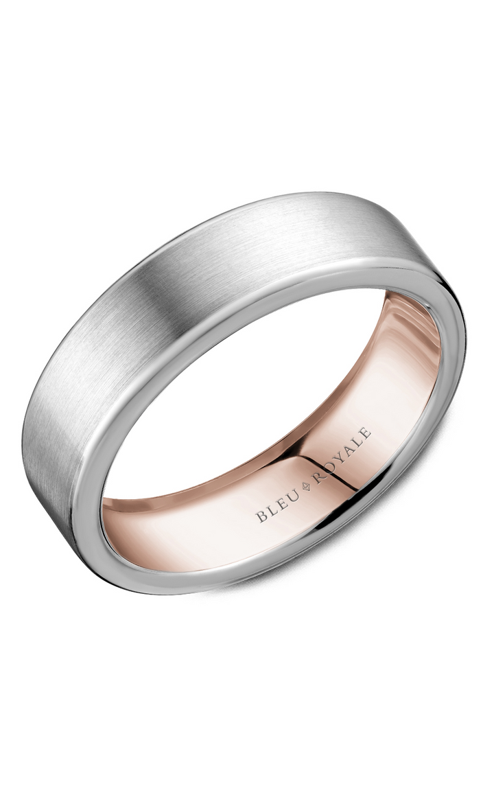 Bleu Royale Men's Wedding Band RYL-037WR65