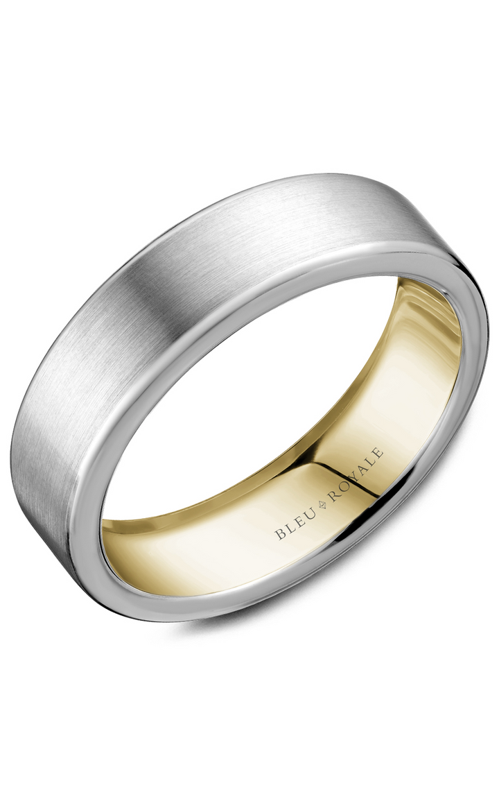 Bleu Royale Men's Wedding Band RYL-037WY65