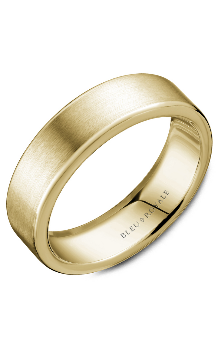 Bleu Royale Men's Wedding Band RYL-037Y65