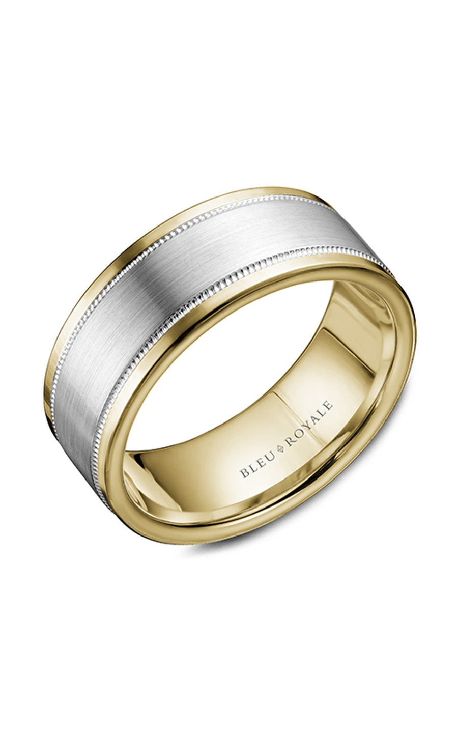 Bleu Royale Men's Wedding Band RYL-038WY85