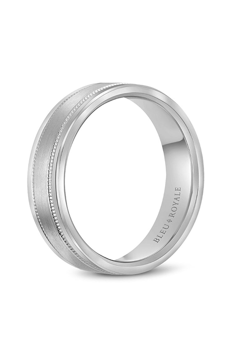 Bleu Royale Men's Wedding Band RYL-038W6