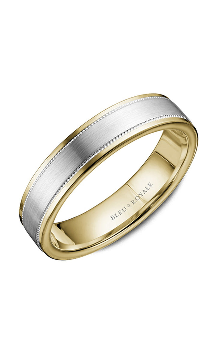 Bleu Royale Men's Wedding Band RYL-038WY6