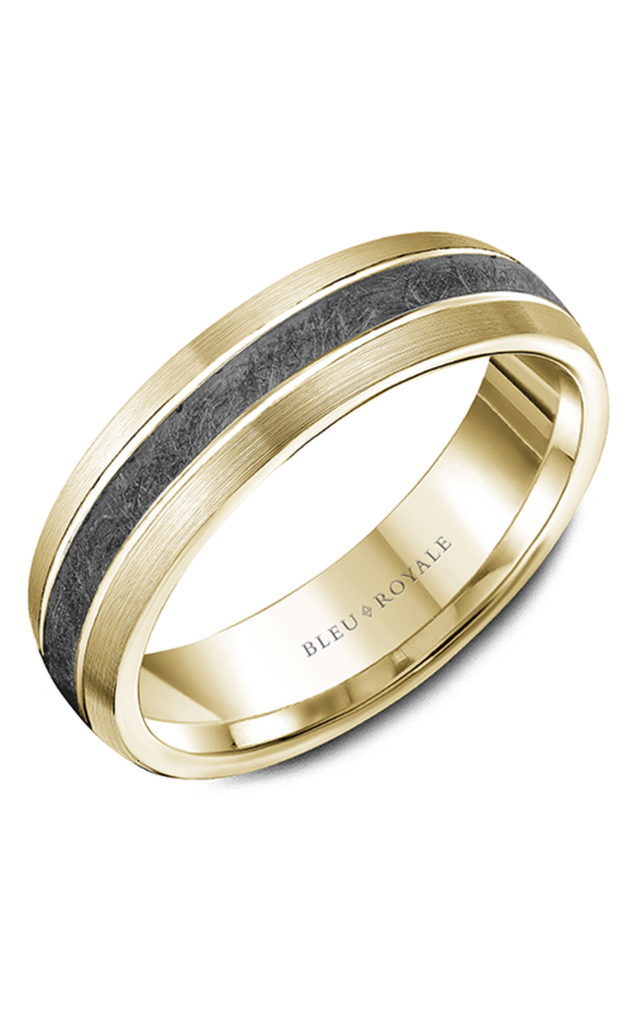 Bleu Royale Men's Wedding Band RYL-164TY6