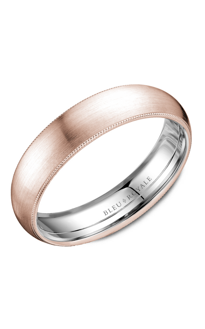 Bleu Royale Men's Wedding Band RYL-040RW55