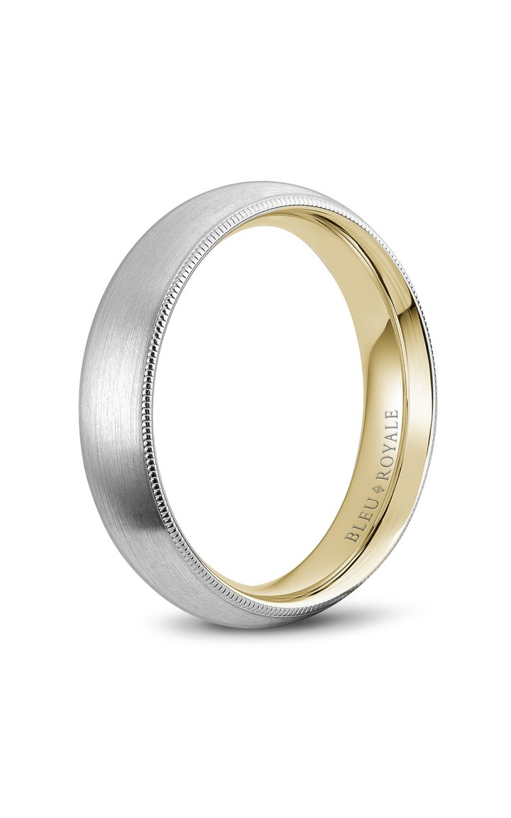 Bleu Royale Men's Wedding Band RYL-040WY55