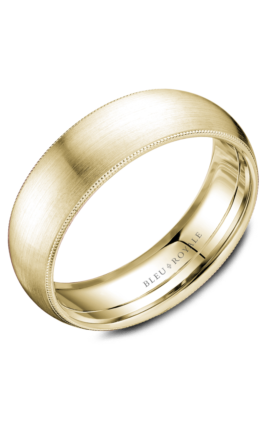 Bleu Royale Men's Wedding Band RYL-040Y65