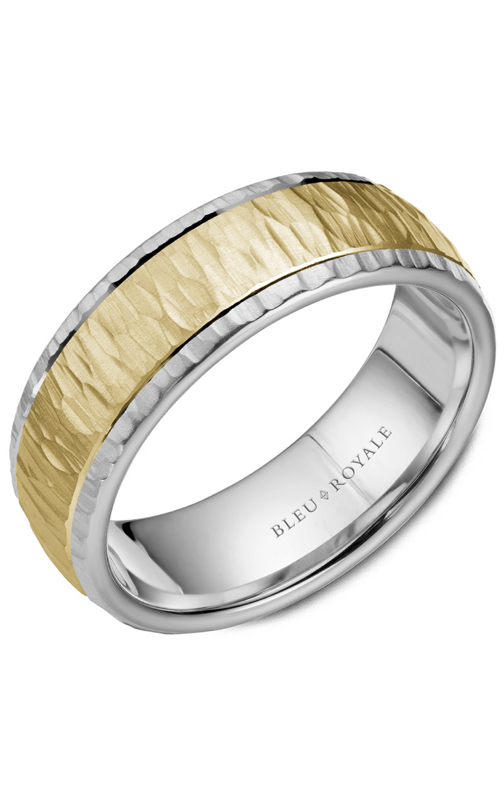 Bleu Royale Men's Wedding Band RYL-045YW75