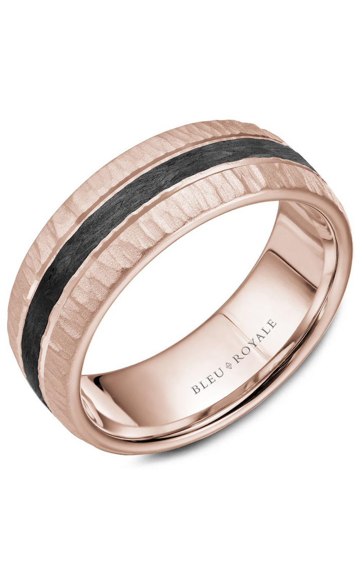 Bleu Royale Men's Wedding Band RYL-046R8