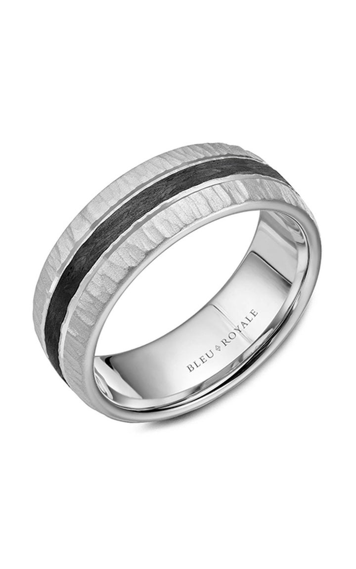 Bleu Royale Men's Wedding Band RYL-046W8