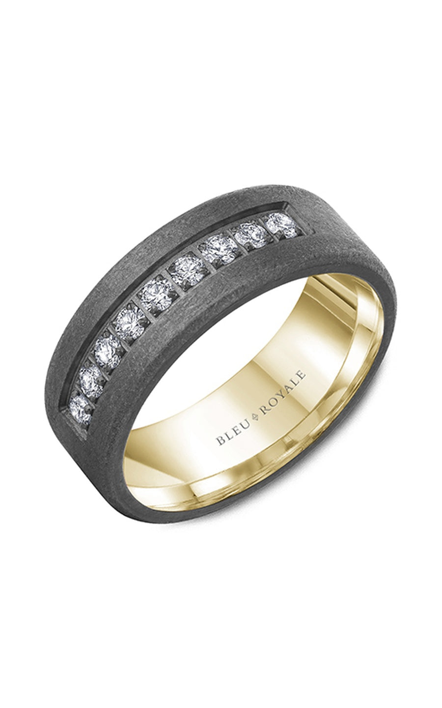 Bleu Royale Men's Wedding Band RYL-160TYD8