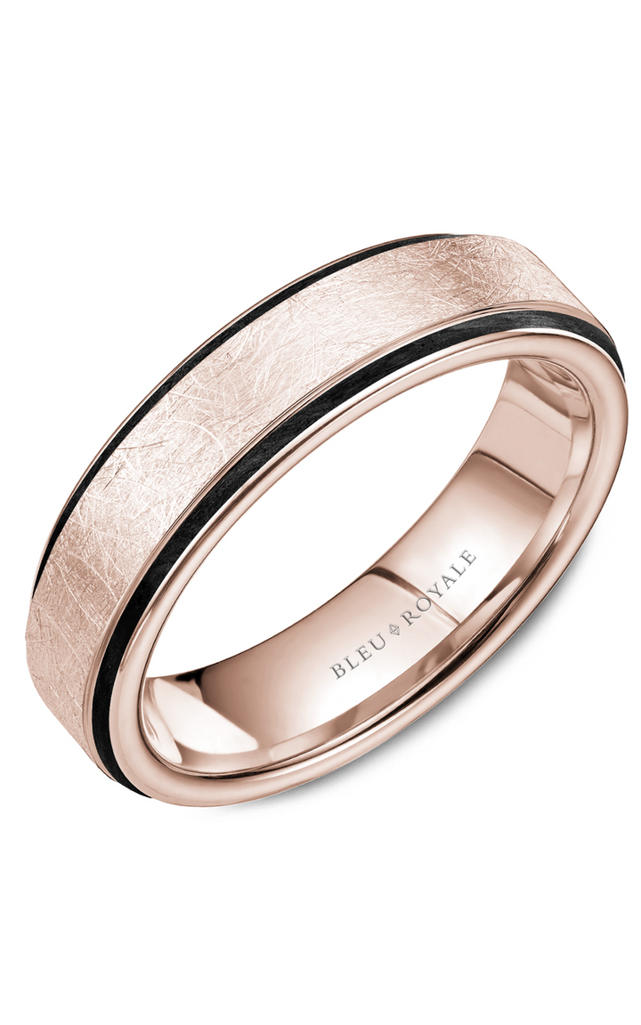 Bleu Royale Men's Wedding Band RYL-048R6