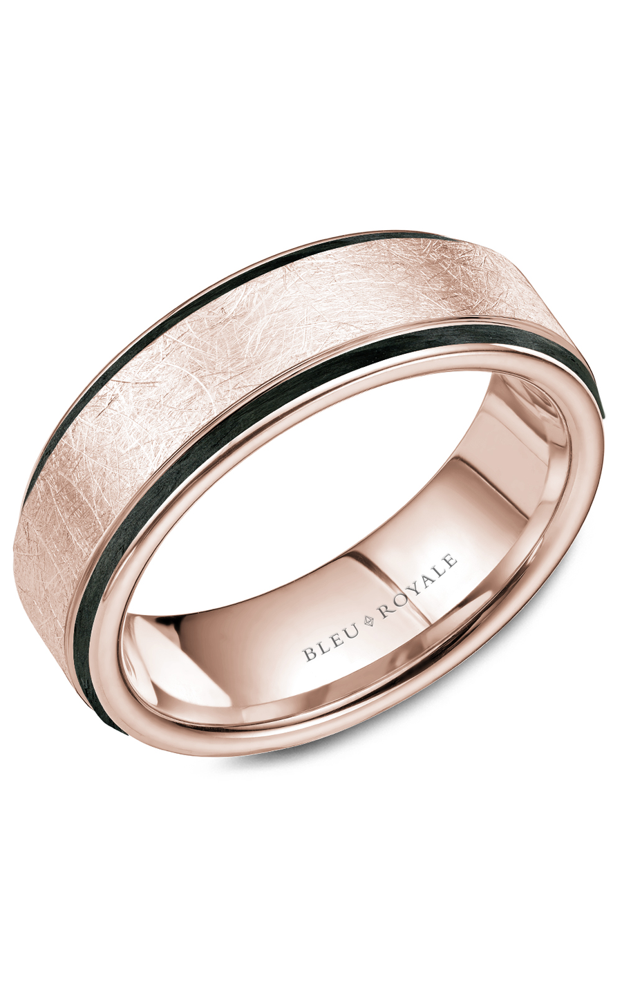 Bleu Royale Men's Wedding Band RYL-048R75