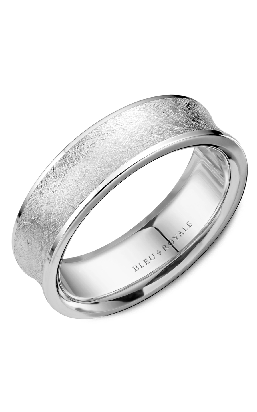 Bleu Royale Men's Wedding Band RYL-053W6