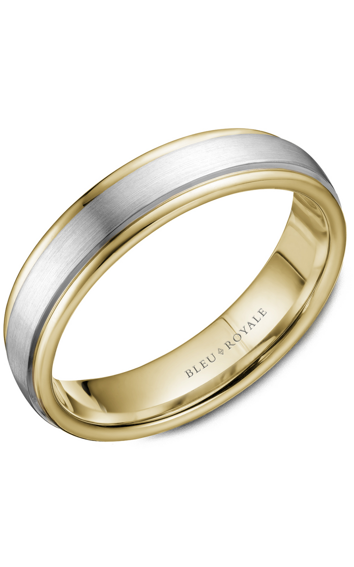 Bleu Royale Men's Wedding Band RYL-058WY55