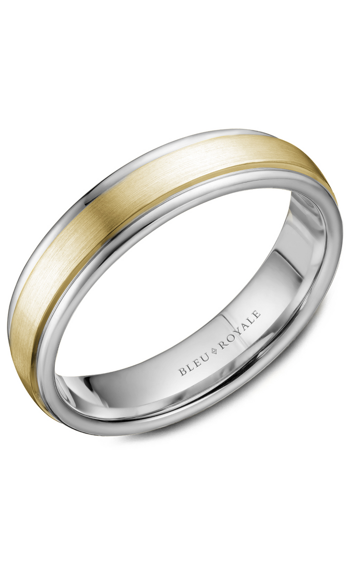 Bleu Royale Men's Wedding Band RYL-058YW55