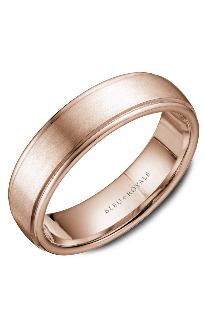 Bleu Royale Men's Wedding Band RYL-058R65