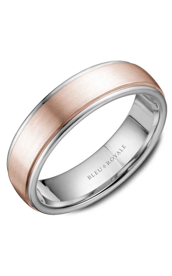 Bleu Royale Men's Wedding Band RYL-058RW65