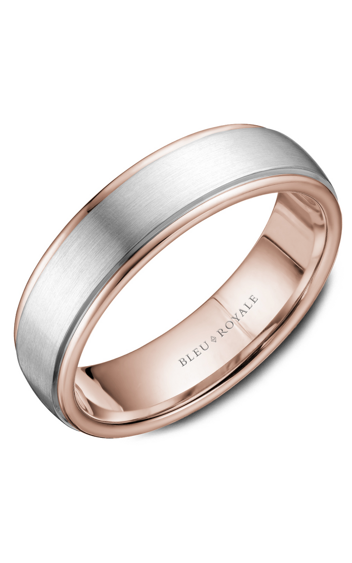 Bleu Royale Men's Wedding Band RYL-058WR65