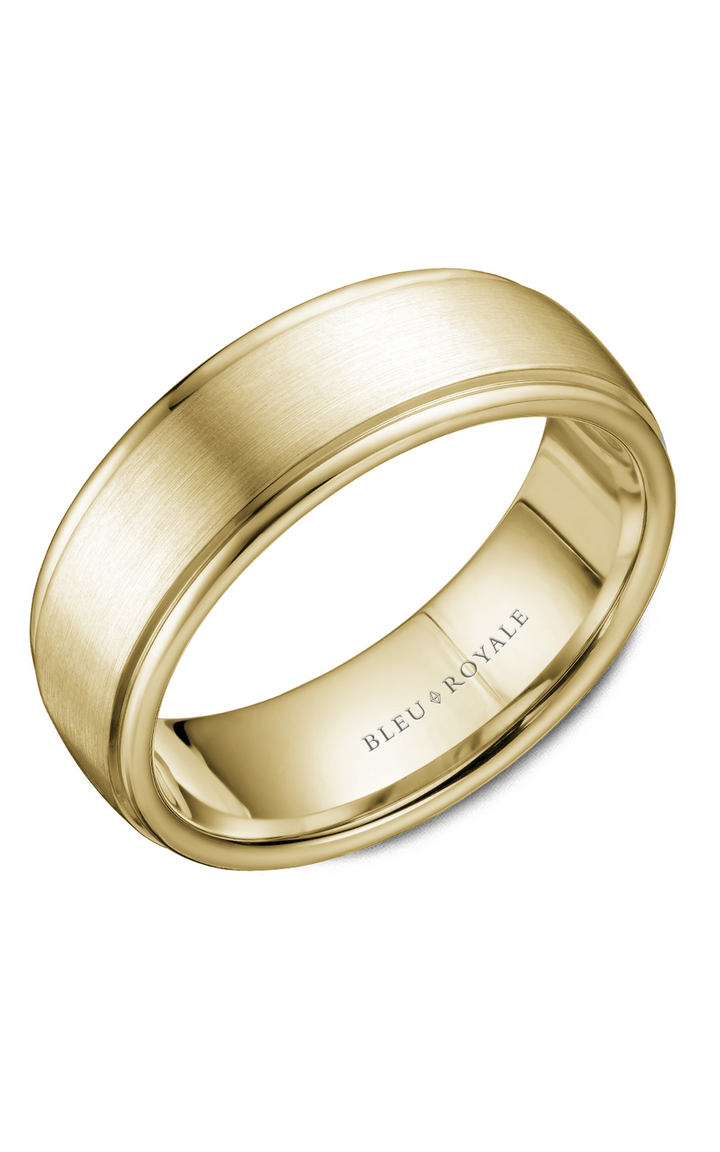 Bleu Royale Men's Wedding Band RYL-058Y75