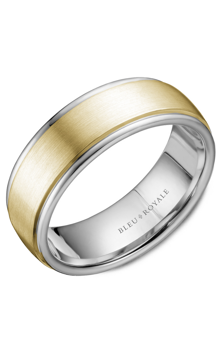 Bleu Royale Men's Wedding Band RYL-058YW75