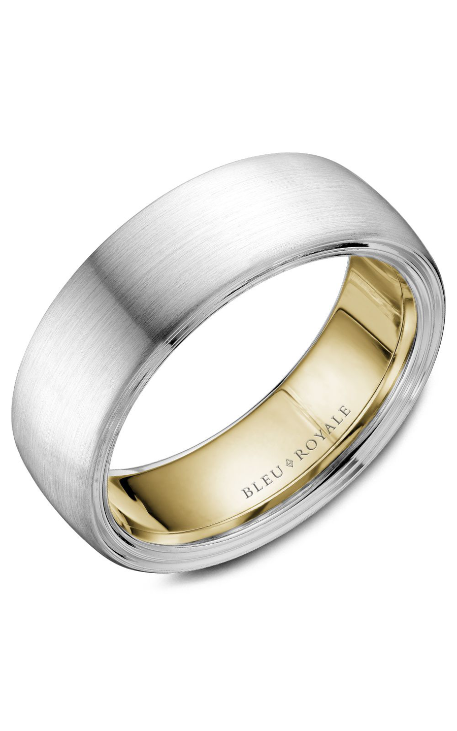 Bleu Royale Men's Wedding Band RYL-059WY75