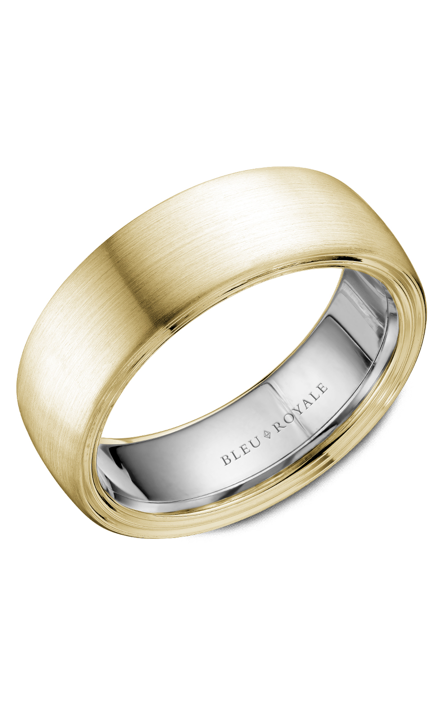 Bleu Royale Men's Wedding Band RYL-059YW75